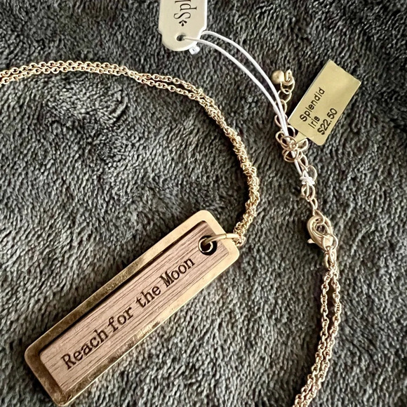 “Reach for the Moon” Pendant Necklace - Picture 5 of 5